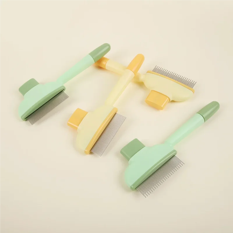 Lintpaws Pet Grooming Comb The One-Button Self-Cleaning Brush for Happy Coats