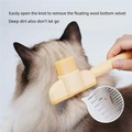 Lintpaws Pet Grooming Comb The One-Button Self-Cleaning Brush for Happy Coats