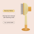 Lintpaws Pet Grooming Comb The One-Button Self-Cleaning Brush for Happy Coats